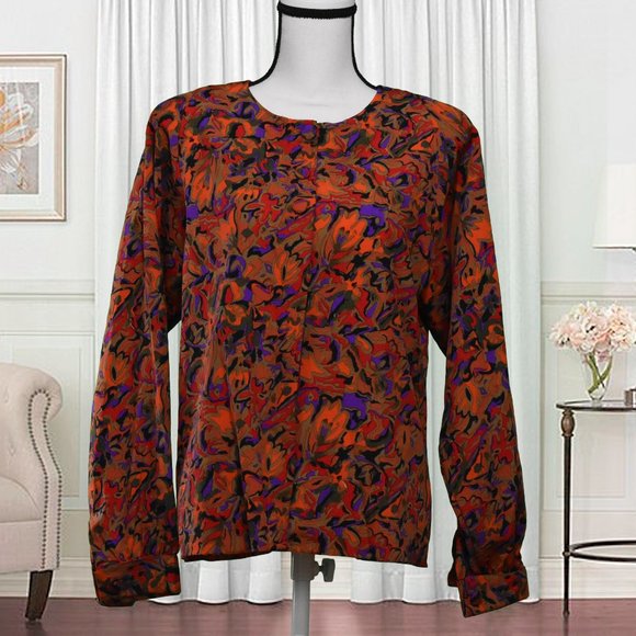 Vintage Notations Blouse - Picture 4 of 5